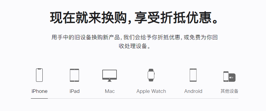 长清苹果手机维修分享iPhone以旧换新的去处 