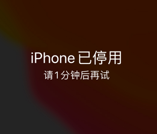 长清苹果手机维修分享:iPhone 显示“不可用”或“已停用”怎么办？还能保留数据吗？ 