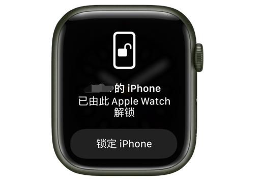 长清苹果手机维修分享用 AppleWatch 解锁配备面容 ID 的 iPhone方法 