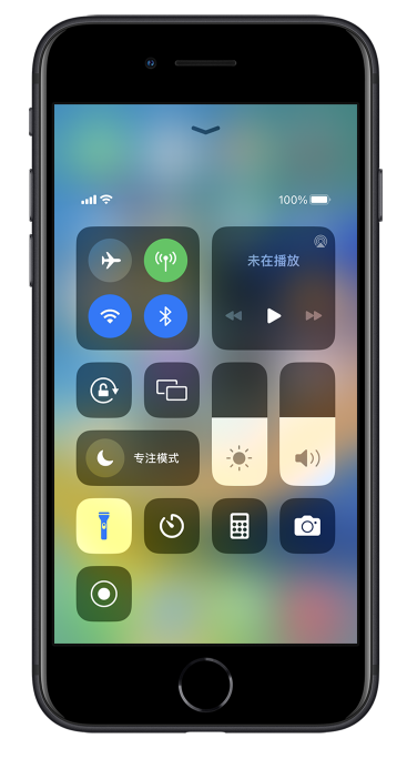 长清苹果14维修分享苹果iPhone 14 Pro手电筒开启方法 